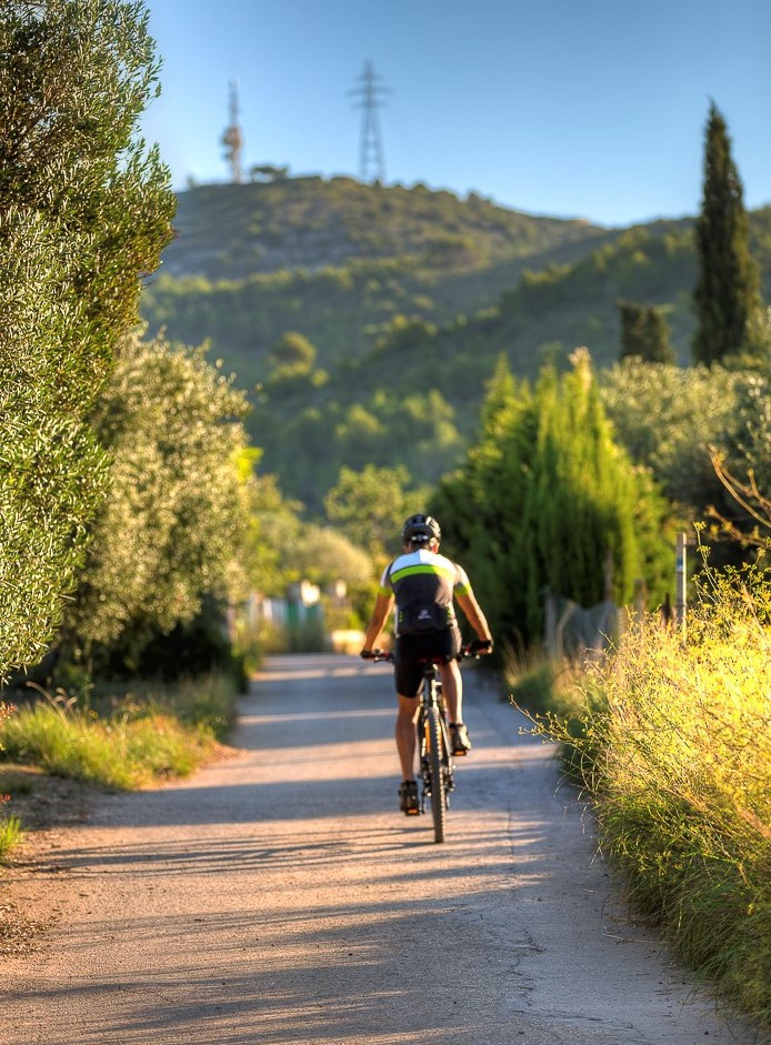 Recórrer amb bicicleta el Parc Natural del Foix