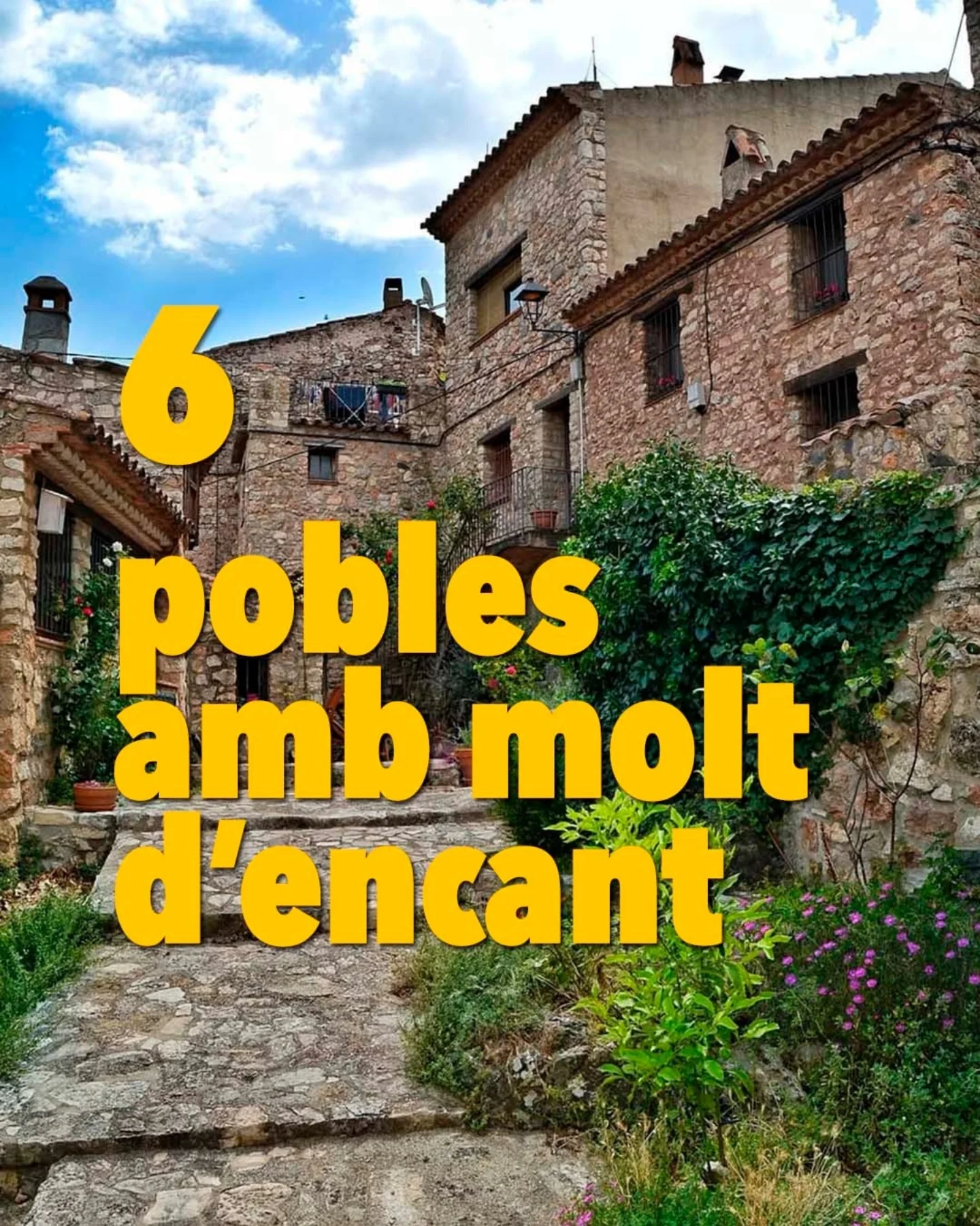 Pobles enclavats entre mar i muntanya